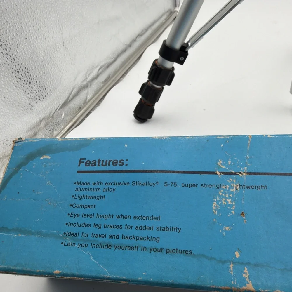 Vintage SLIK 800G Tripod Made in Japan NEW